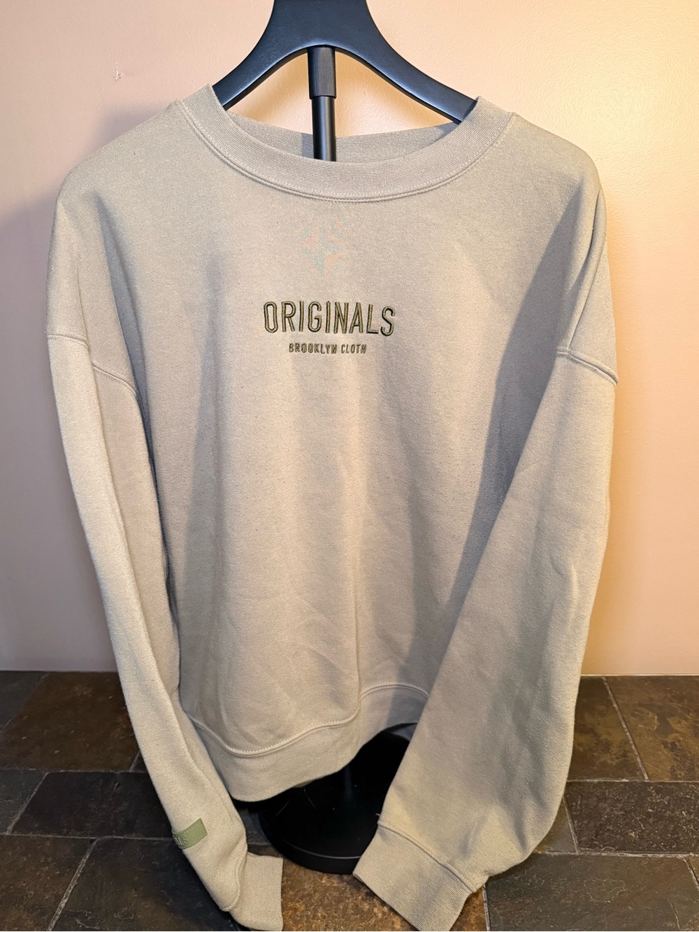 Crewneck Sweatshirt in Light Green